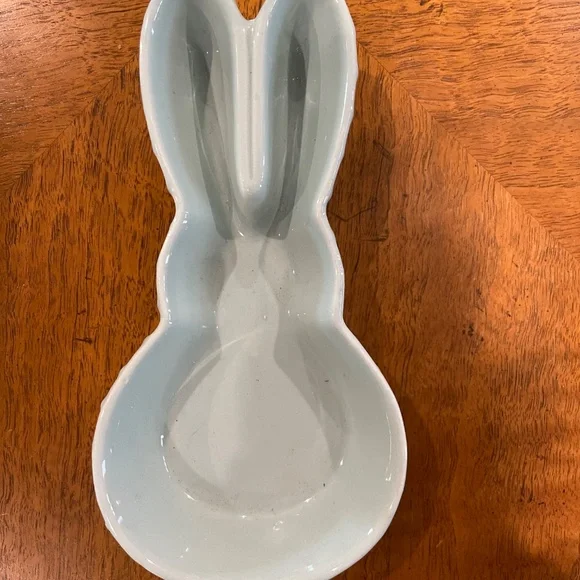 Light Blue Ceramic Bunny Dish - Picture 15 of 15